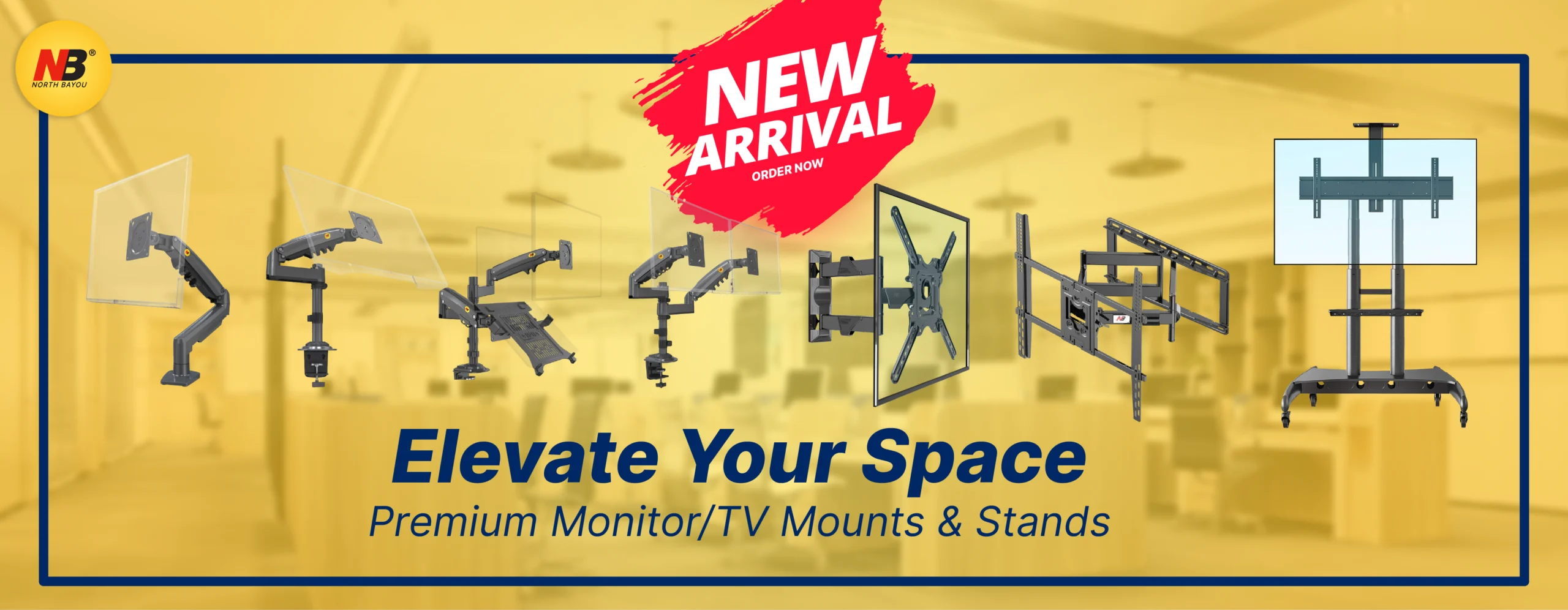 North Bayou Monitor/TV Mounts and stand