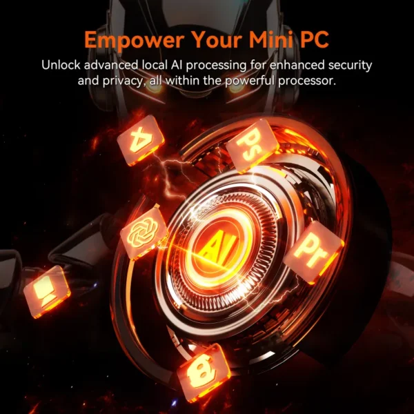 Geekom - A8 Max Mini PC AMD Ryzen™ 9 8945HS - Image 2