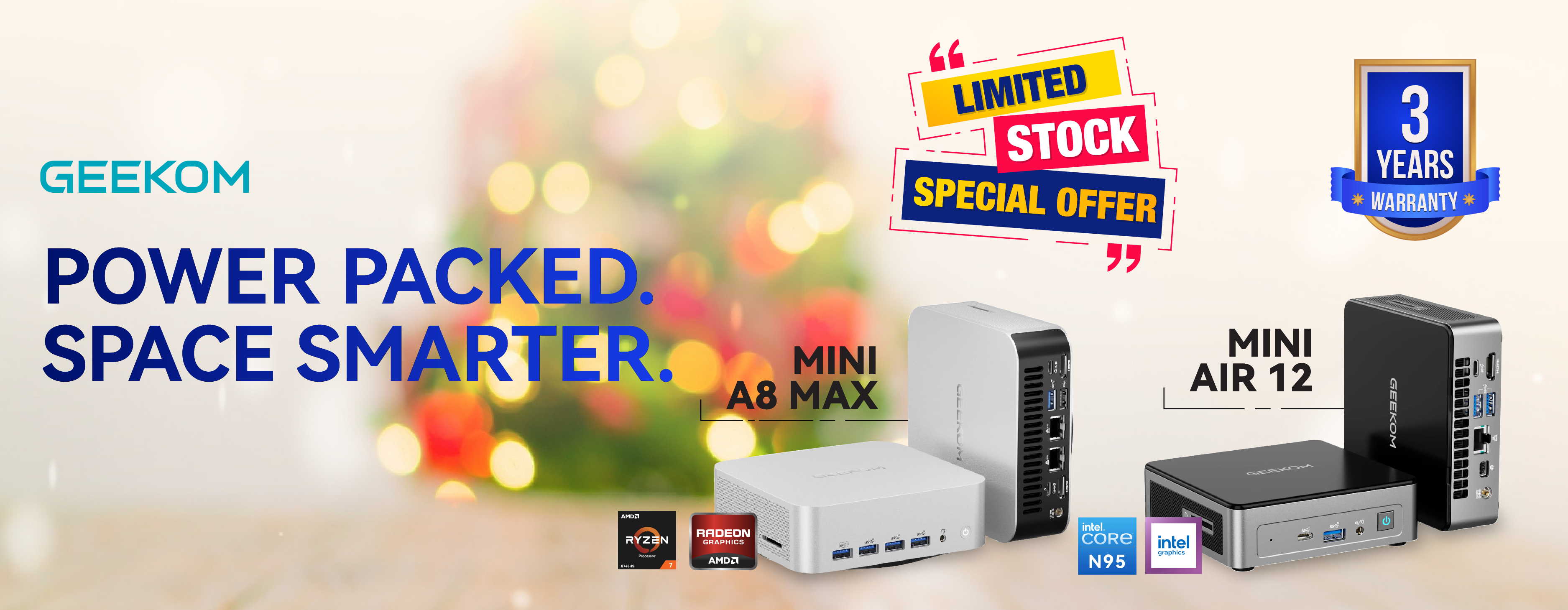 Geekom A8 Max and Air 12