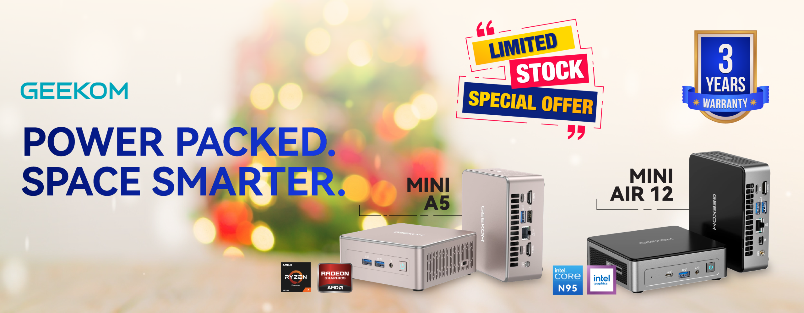 Geekom Mini A5 and Mini Air 12
