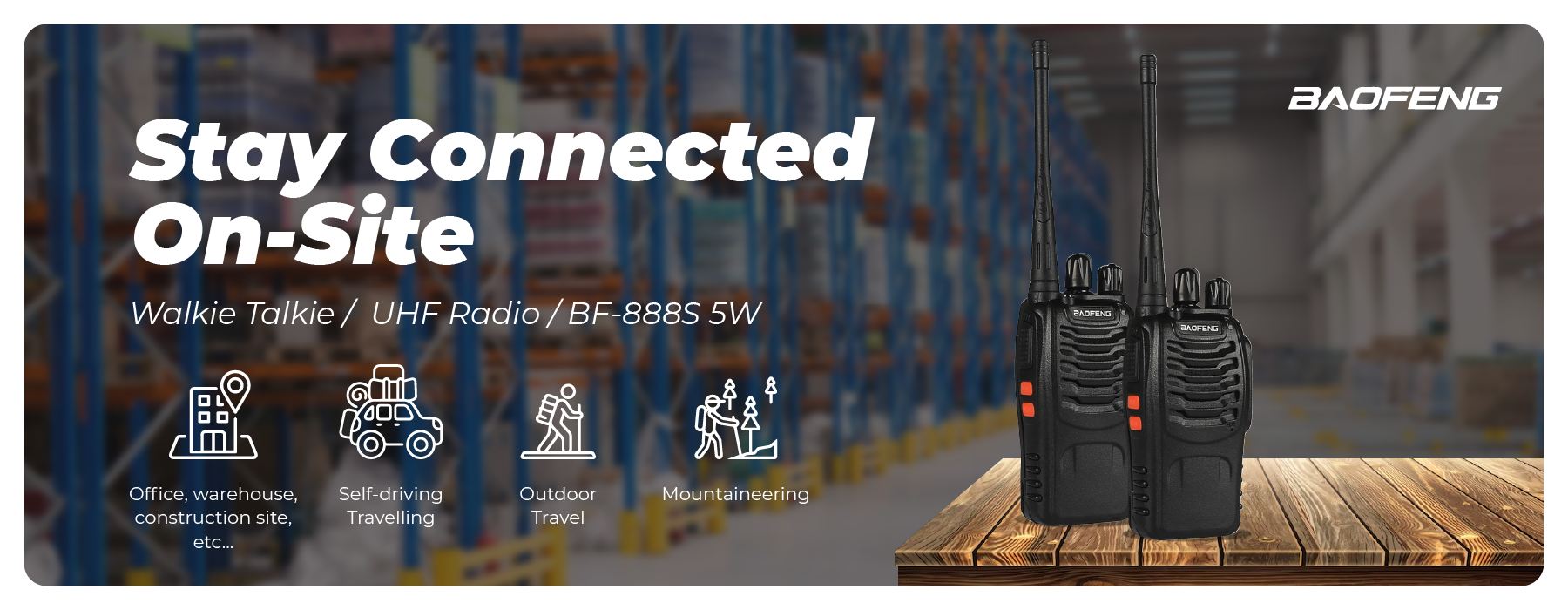 Baofeng Walkie-Talkie